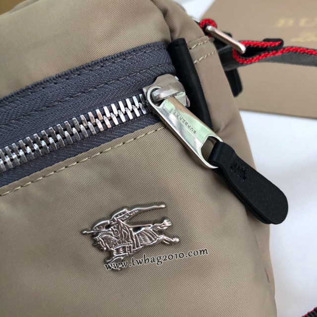 Burberry專門店新款飛行員尼龍斜背包 巴寶莉男士單肩斜挎包 yxb1495